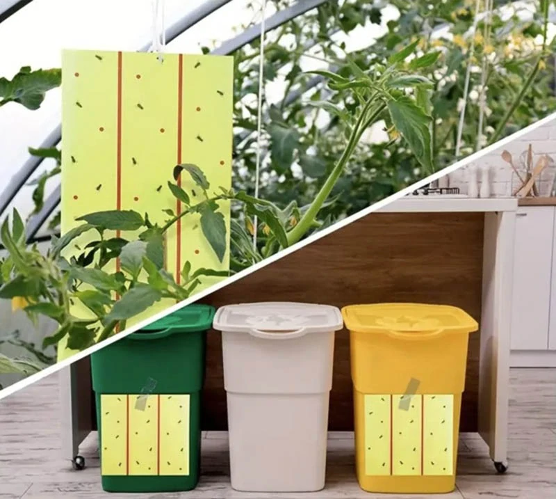 Lepová páska na muchy a lietajúci hmyz 4 m