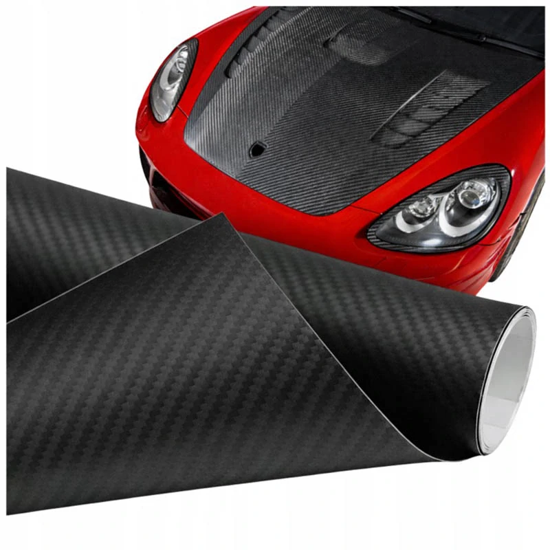 Samolepiaca fólia carbon 3D matná 152 × 50 cm