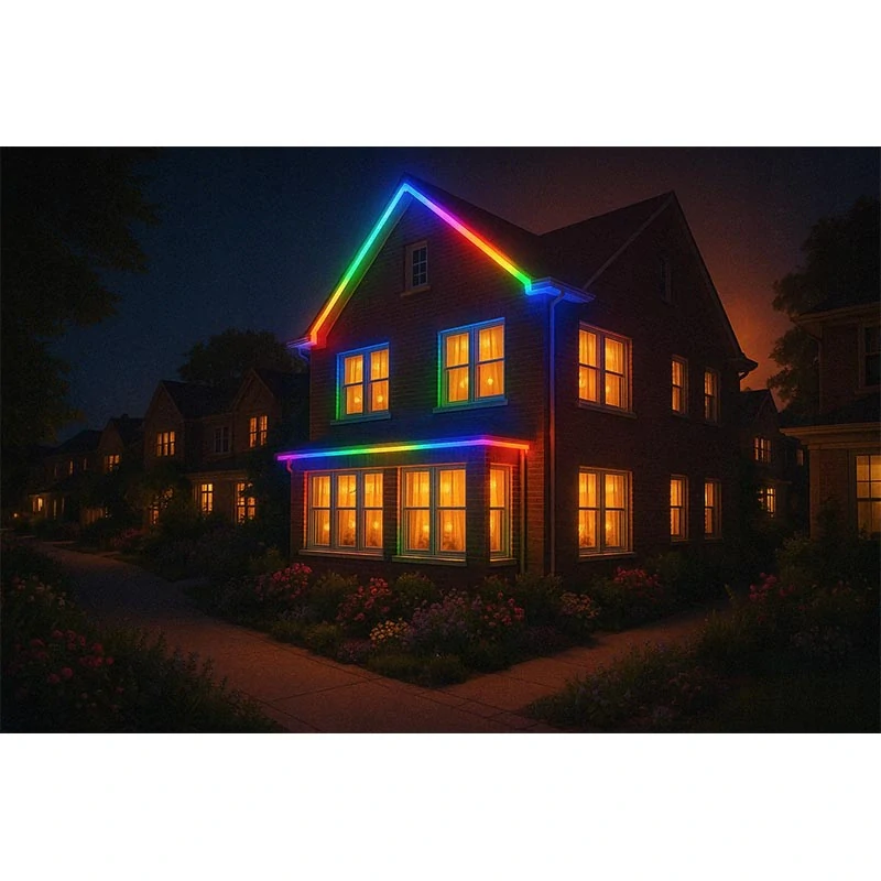 Neónový LED pás RGB 10 m 220–240V