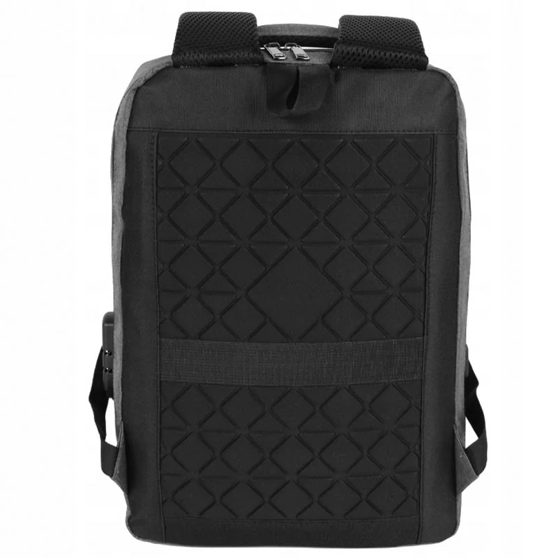 Batoh na notebook s ochranou proti krádeži 15 L sivý