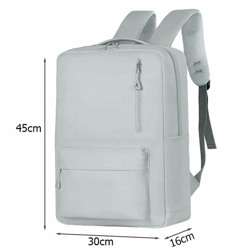 Mestský batoh na notebook 18 L sivý