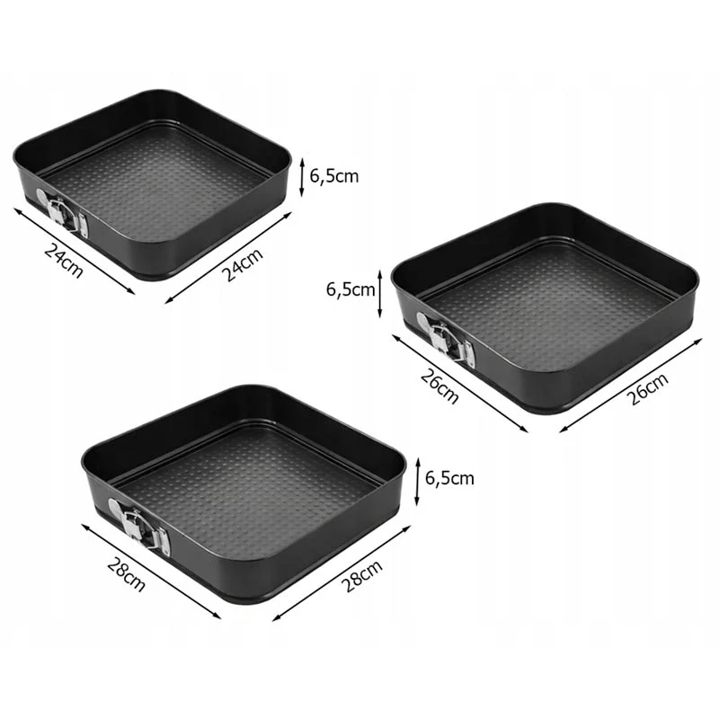 Tortová forma – sada 3 ks (24, 26, 28 cm)