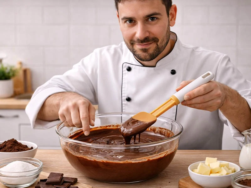 Kuchynská stierka na cesto 27 cm