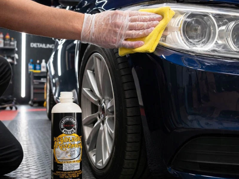 Sada na renováciu svetlometov auta