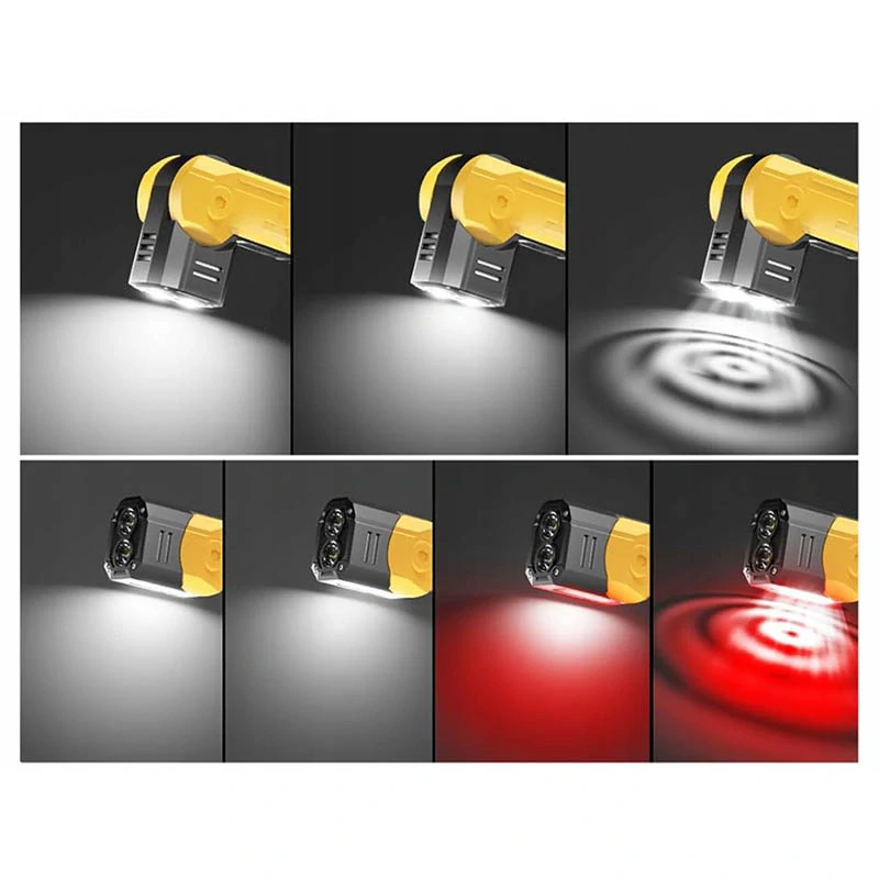 LED pracovná lampa s COB panelom a powerbankou