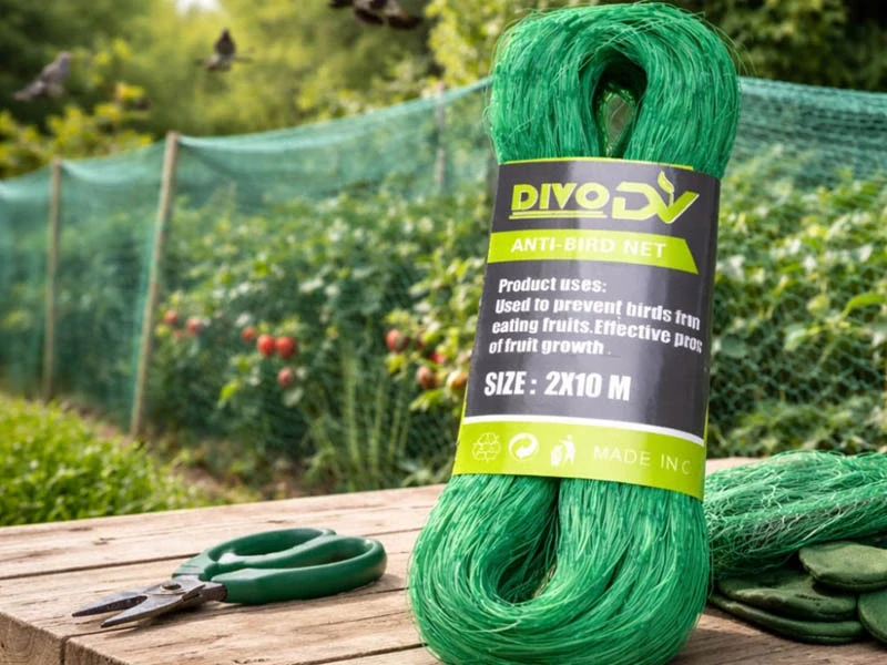 Ochranná sieť proti vtákom 2 × 10 m