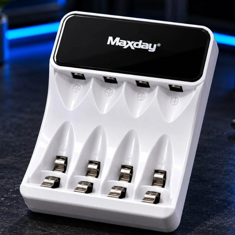 Nabíjačka na AA a AAA batérie Maxday MD-C704Y4