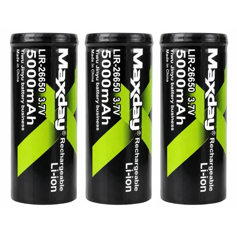 Nabíjateľná batéria Maxday Li-Ion 26650 5000 mAh