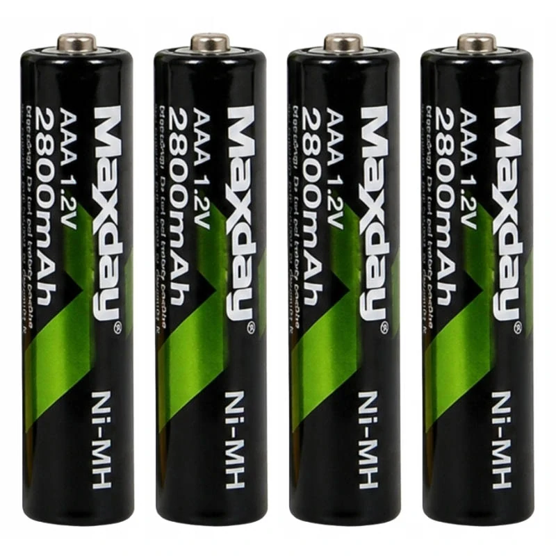 Nabíjateľné batérie AAA 2800 mAh – sada 4 ks