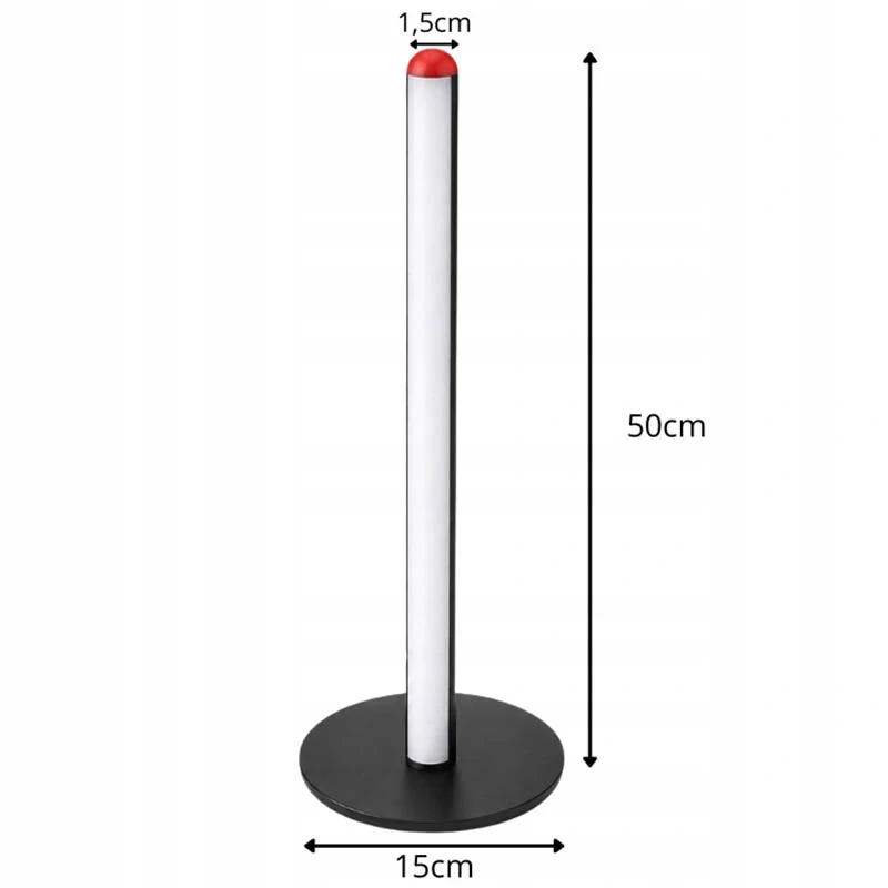 Stojaca LED lampa RGB 50 cm s 3 farbami svietenia