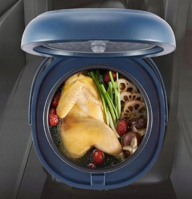 Cestovný ryžovar a multicooker do auta 12/24 V, 2 l