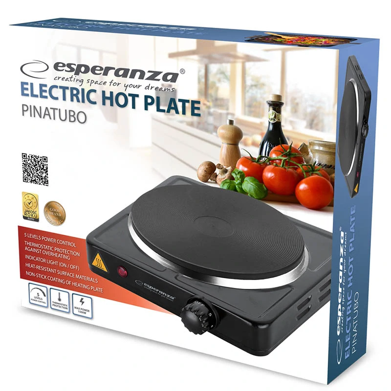 Elektrický varič Esperanza Pinatubo 1500 W