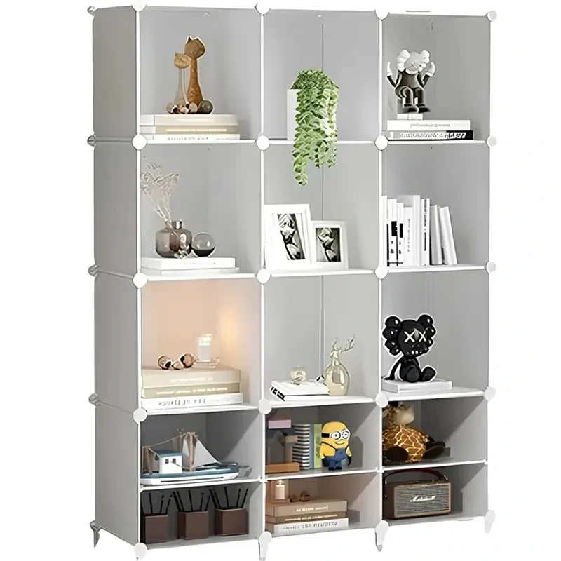 Modulárna skriňa HÖGLER ELEGANCE 12 modulov 92 x 129 x 32 cm biela