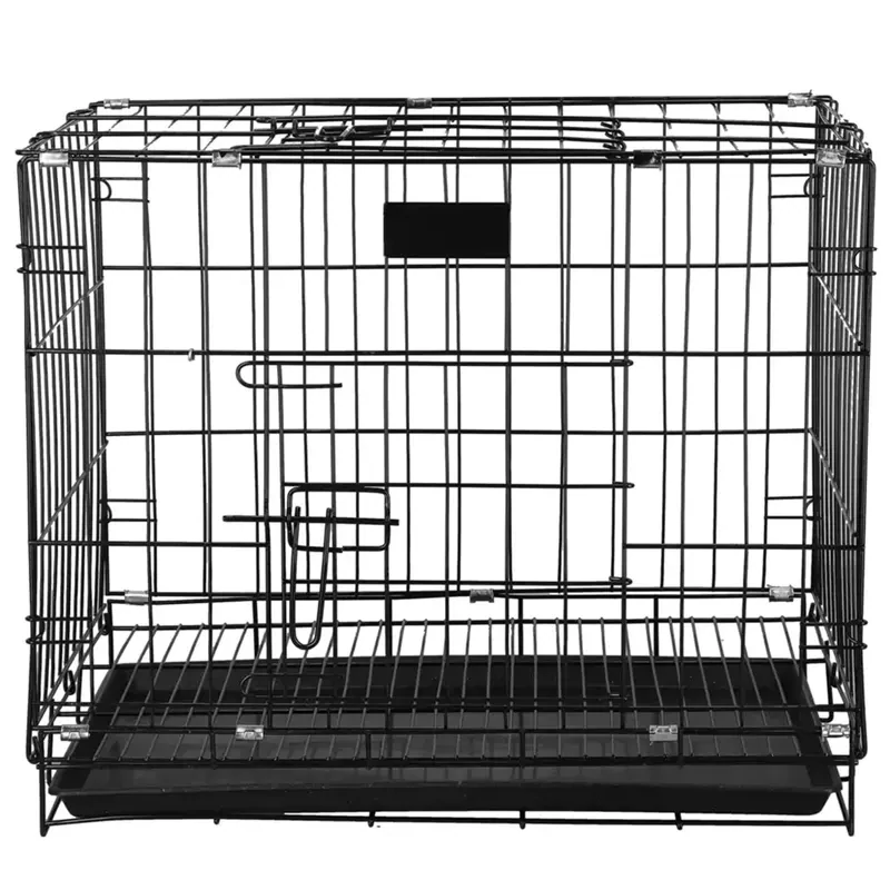 Transportná kovová klietka pre psa NUXIE PREMIUM veľkosť M 77 x 48 x 57 cm