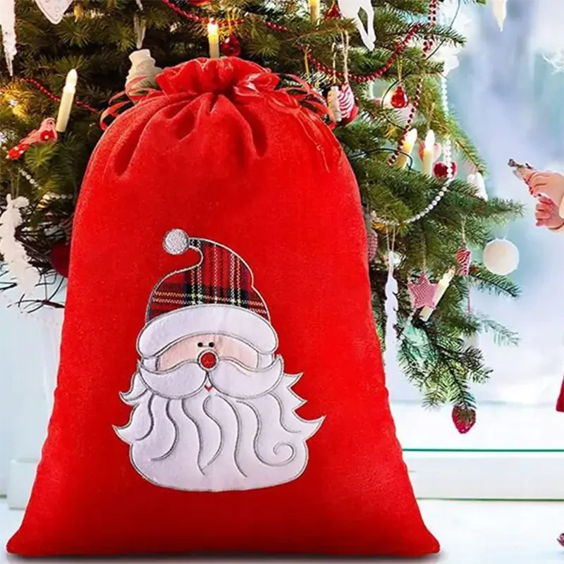 Vianočné vrece na darčeky XL – 54 × 38 cm