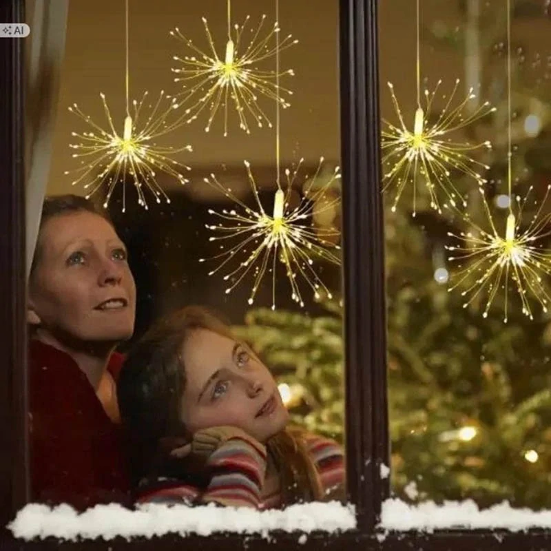 Závesná LED dekorácia 150 LED s diaľkovým ovládaním