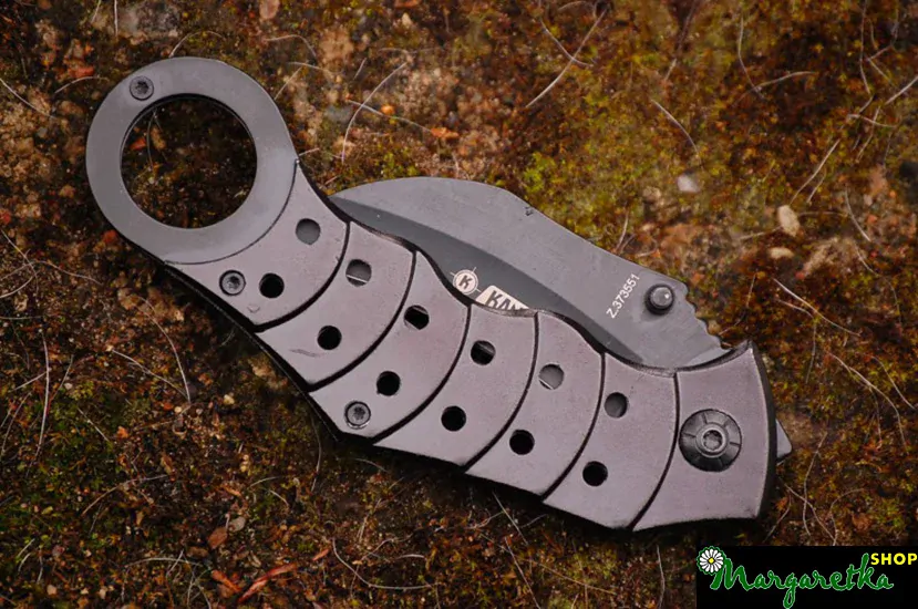 Nôž skladací KANDAR Black Karambit 18/7cm