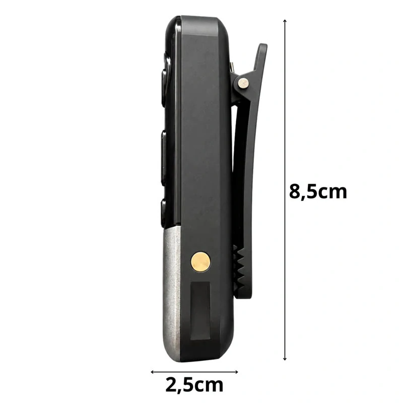 Mini rádiový interkom Walkie-Talkie so slúchadlom a mikrofónom