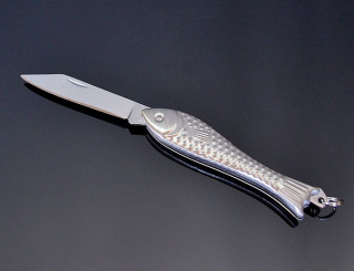 Nôž Rybka strieborná 14/6cm