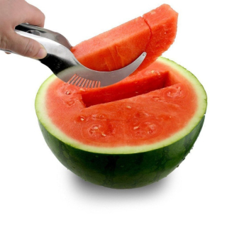 Krájač na červený melón nerez