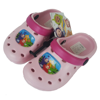 Detské kroksy Teletubbies SVETLORUŽOVÉ - výpredaj