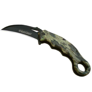 Nôž skladací ExtremeOps woodland 20/8cm