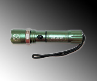 Baterka HPLED green ALU