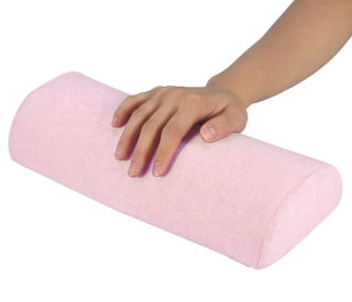 Podložka na manikúru froté ružová