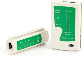 Tester sieťových káblov RJ45 RJ11 s diaľkovou jednotkou