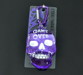 Prívesok SKULL Cool Girl Game Over