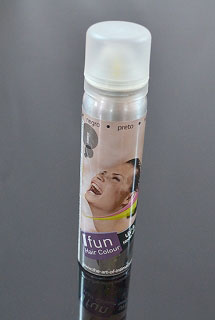 Sprej na vlasy 75ml Taoi Fun UV Neon Glow čierny