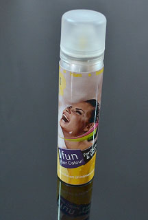 Sprej na vlasy 75ml Taoi Fun UV Neon Glow žltý