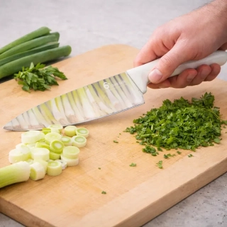 Kuchynský nôž šéfa Onion Green 33 cm