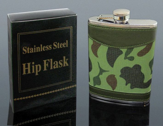 Ploskačka nerezová ARMY 240ml
