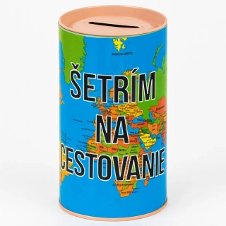Pokladnička šetrím na cestovanie
