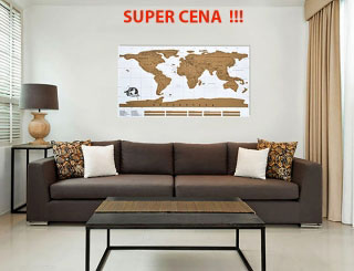 Stieracia mapa sveta I.