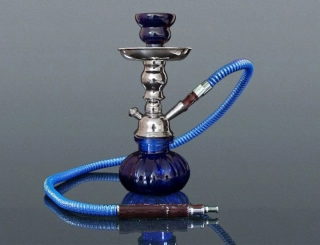 Inhalátor s hadičkami 25cm/1 s kufríkom modrá