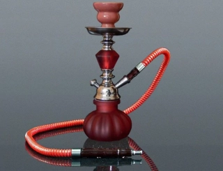 Fajka vodná Hookah 28cm/1 červená