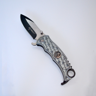 Nôž vreckový ElfMonkey Skull B105 20/9cm