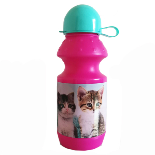 Bidón na nápoje pre deti mačky