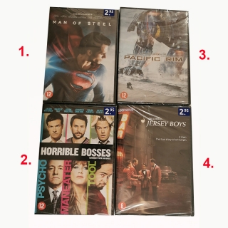 Filmy na DVD disku EN