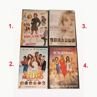 Filmy na DVD disku NL