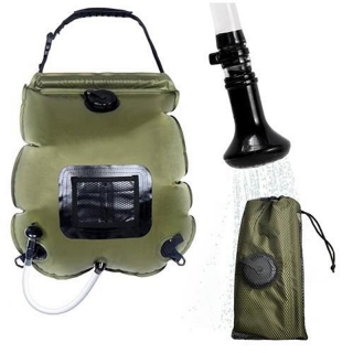 Turistická sprcha De Luxe 20 litrová s teplomerom