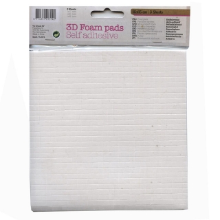 Samolepiace penové podložky na scrapbooking 70-3A