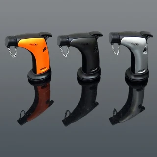 Kovový plynový zapaľovač Gentelo JET s turbo plameňom