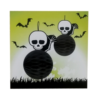 Halloweenske lebky 