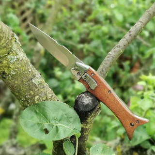 Vreckovýí nôž Fish wood atyp 20/8cm