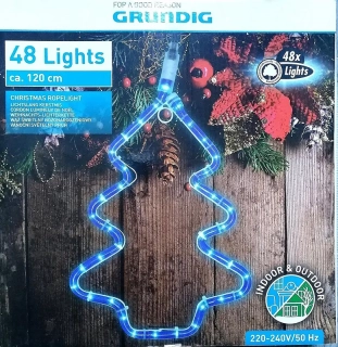 Grundig Vianočný LED stromček na zavesenie 37cm 230V