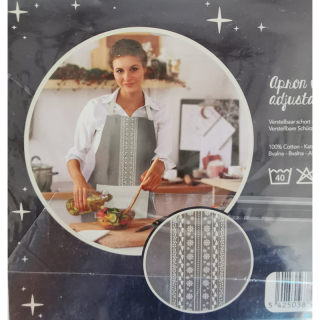 Vianočná kuchynská zástera 55-2A,B