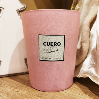 CUERO Vonná sviečka v skle Pink sunset - jemná jarná vôňa